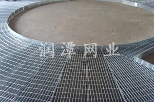應(yīng)用于電廠(chǎng)的異形鋼格柵踏步板